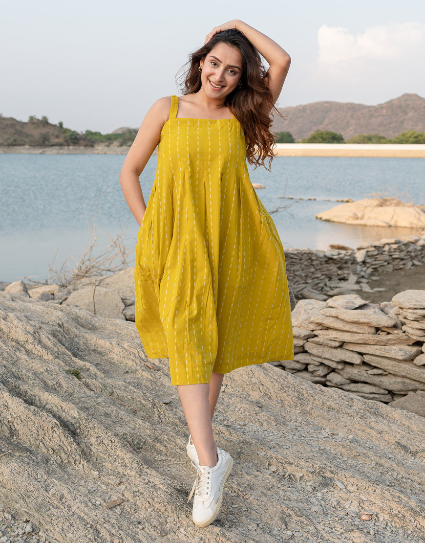 Sunbrella Yellow Strappy Dress