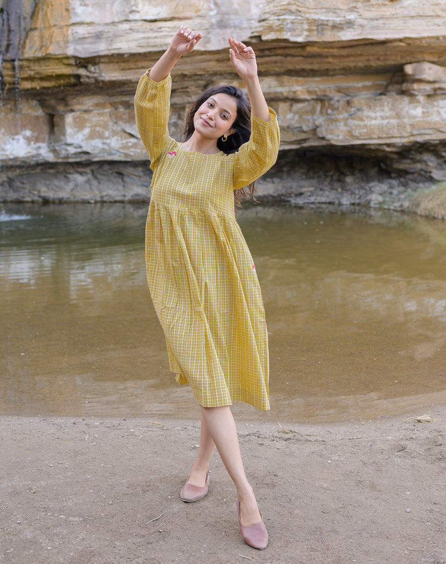 Sunray Yellow Dress