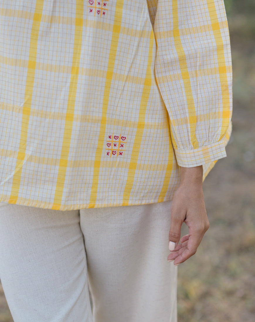 Tic Tac Toe Yellow Top
