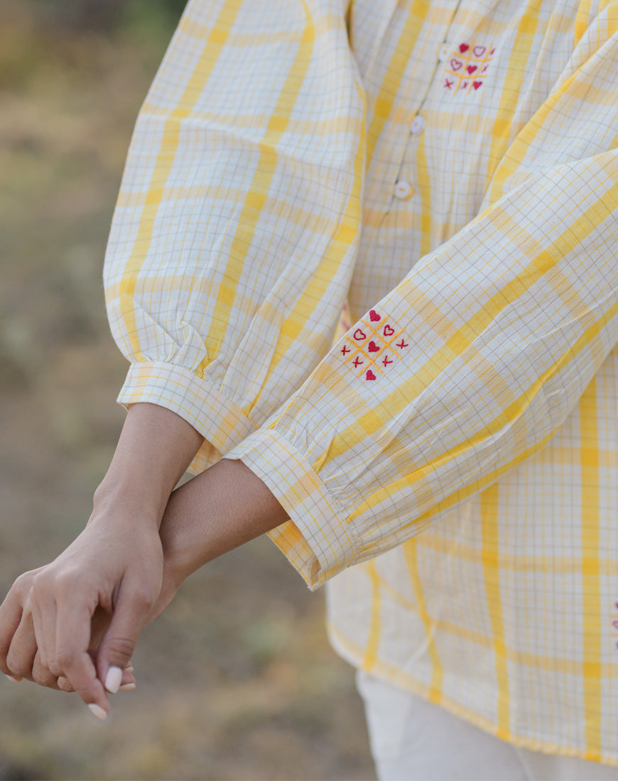 Tic Tac Toe Yellow Top