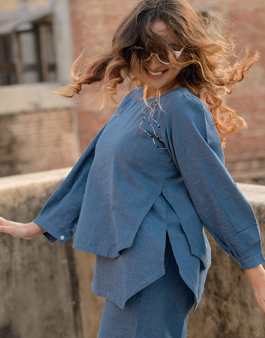 Yale Blue Co-ord Set