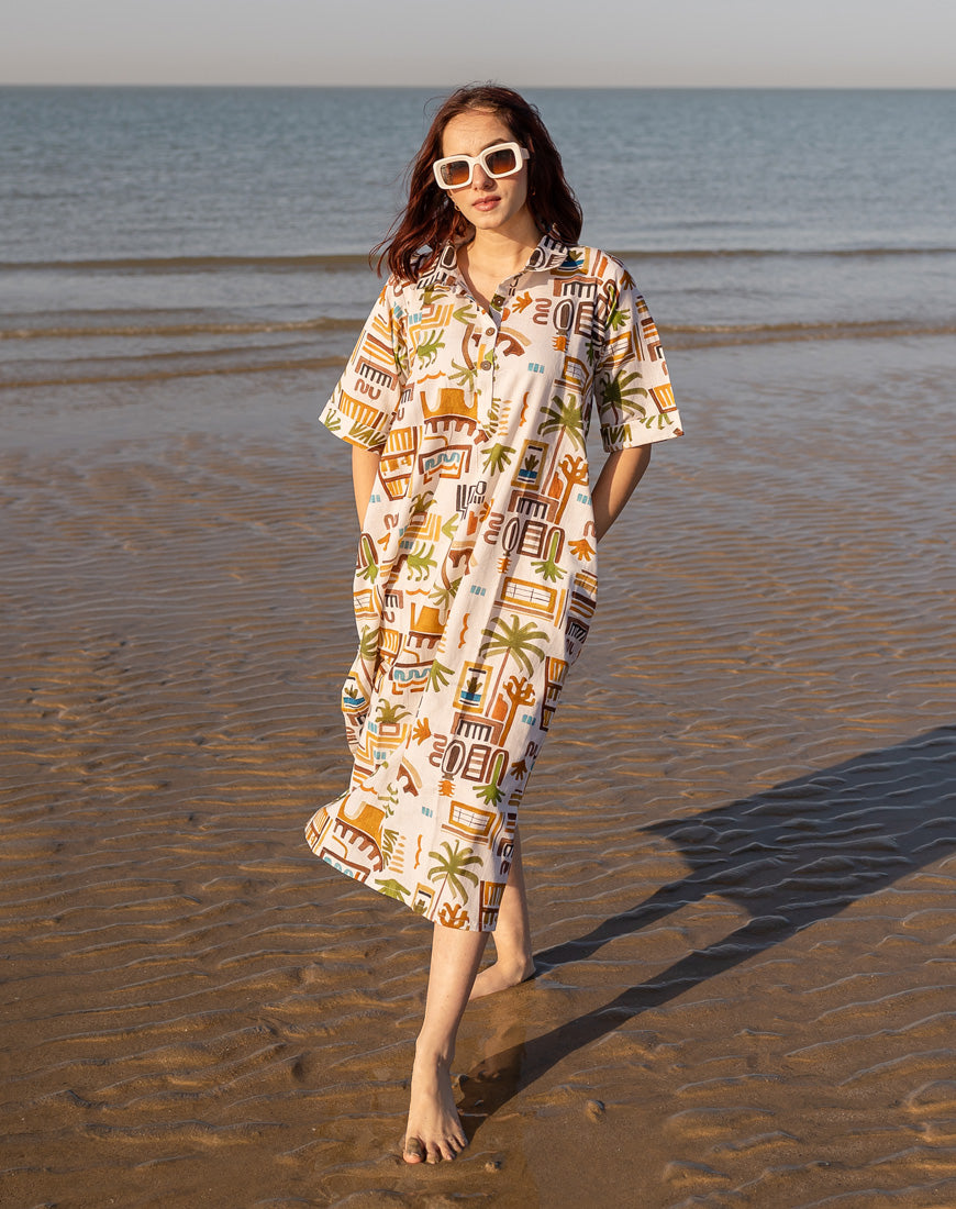 Bohemian Safari Dress