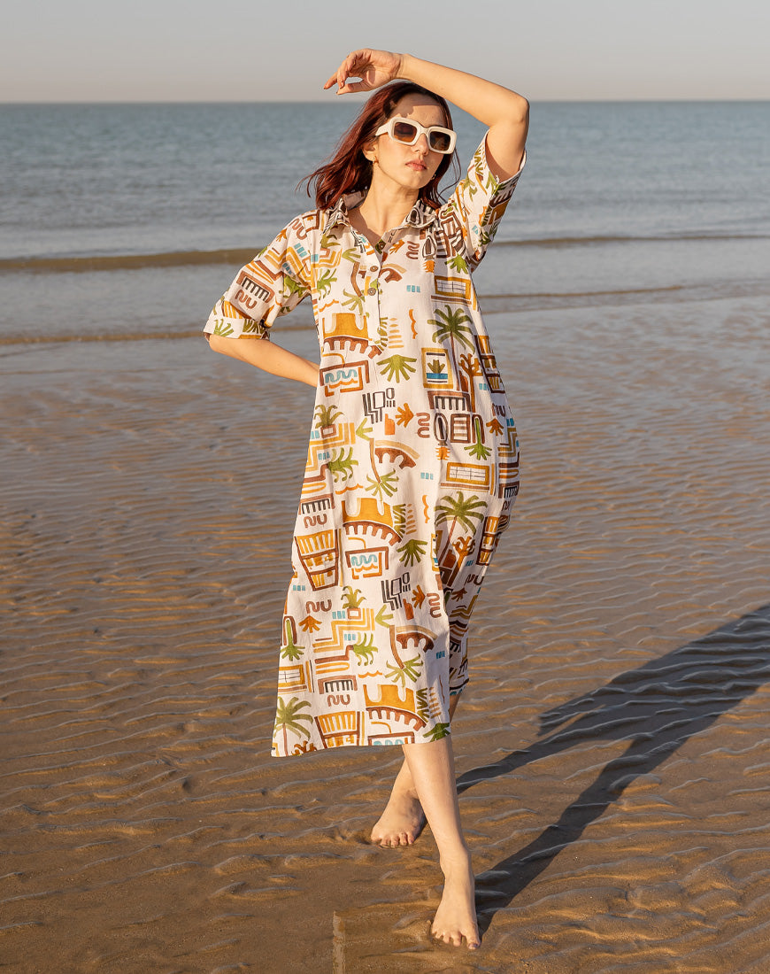 Bohemian Safari Dress