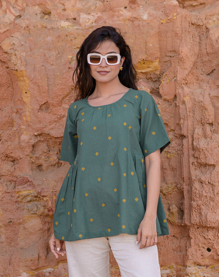 Green Glance Top