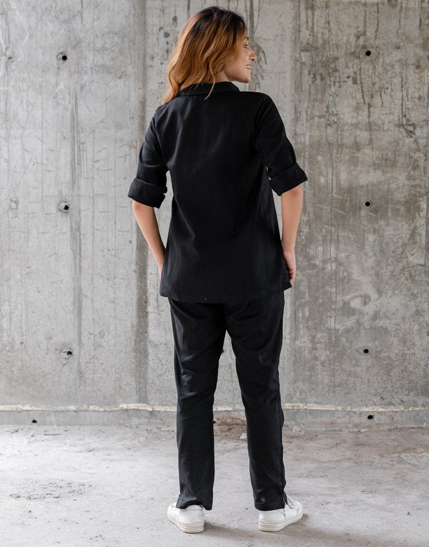 Black Artsy Shirt