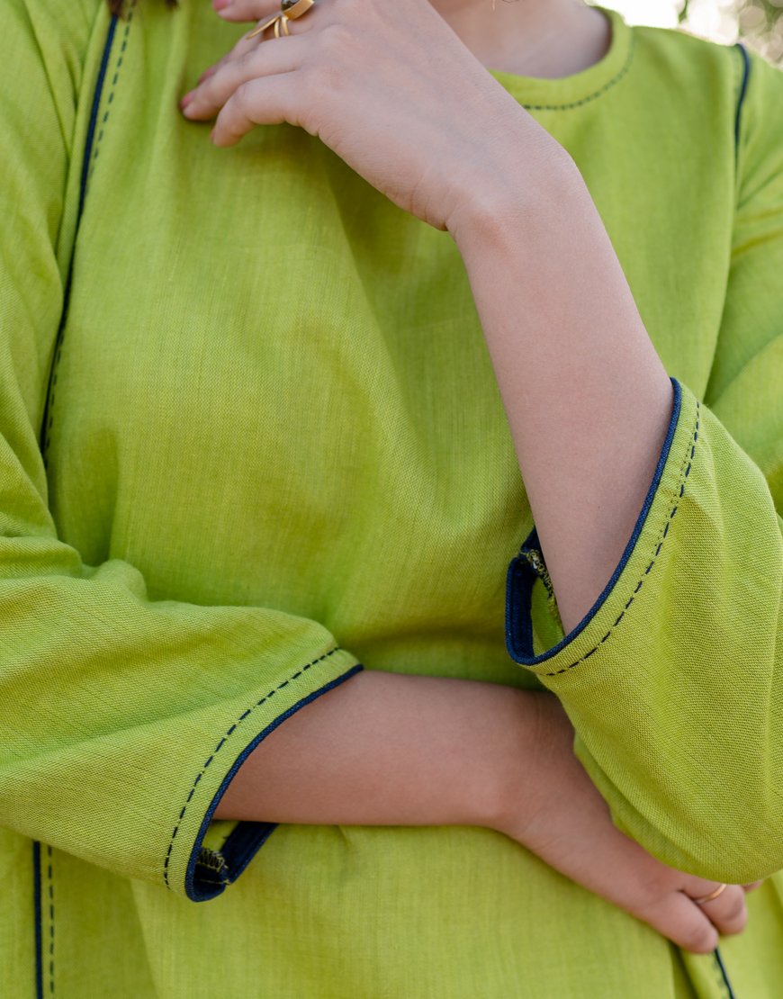 Lime Green Dress