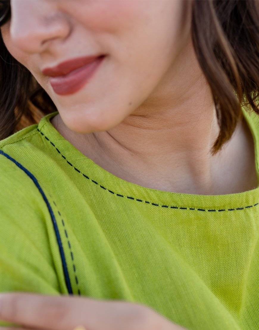 Lime Green Dress