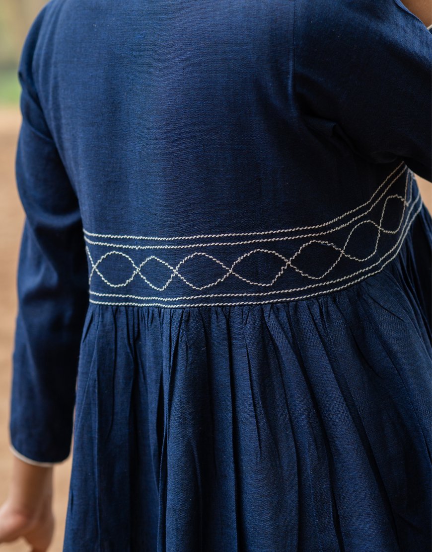 Navy Blue Top with Inner