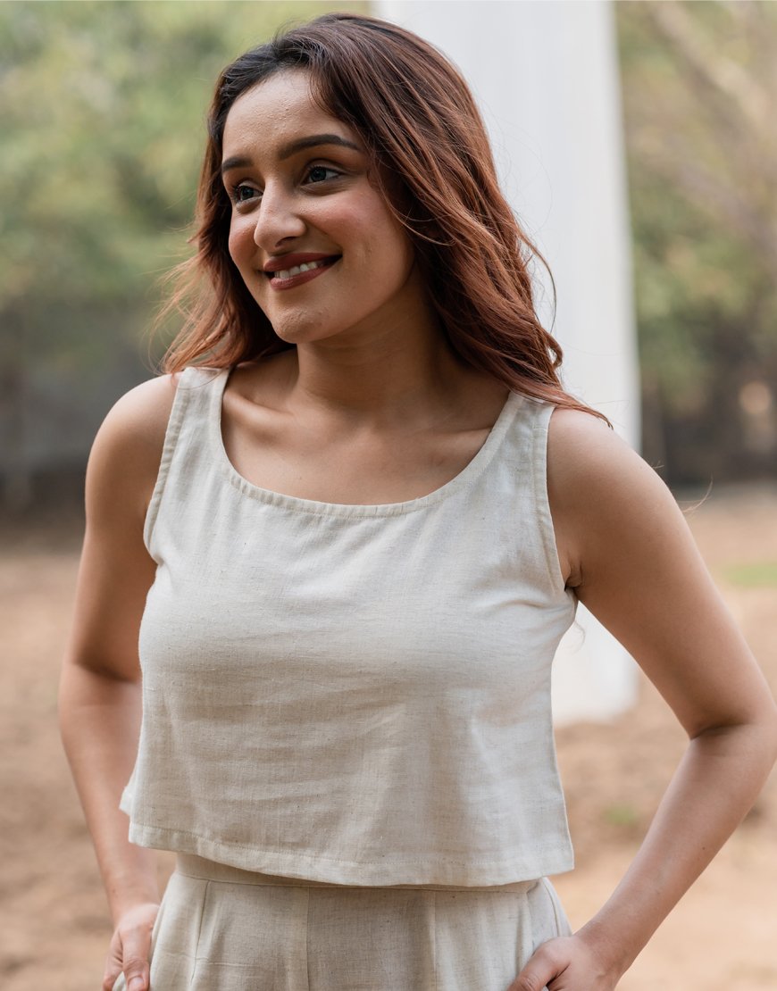 Navy Blue Top with Inner