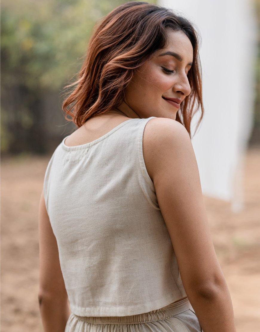 Navy Blue Top with Inner
