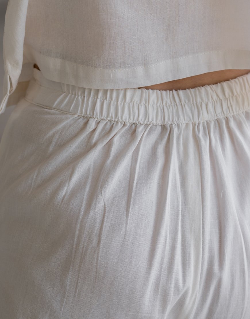White Artsy Pants