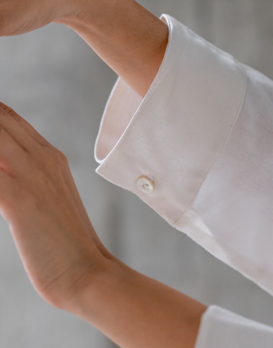 White Artsy Shirt