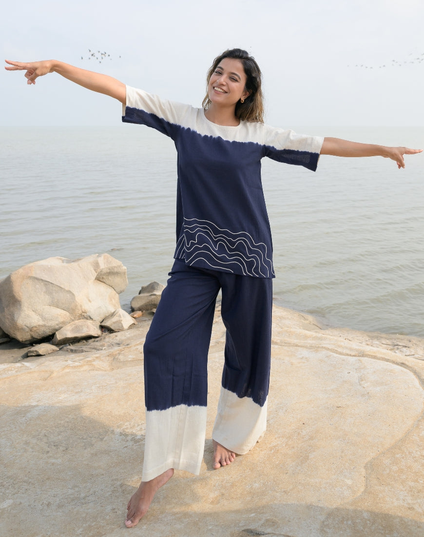 Leher Tie-Dye Co-ord Set