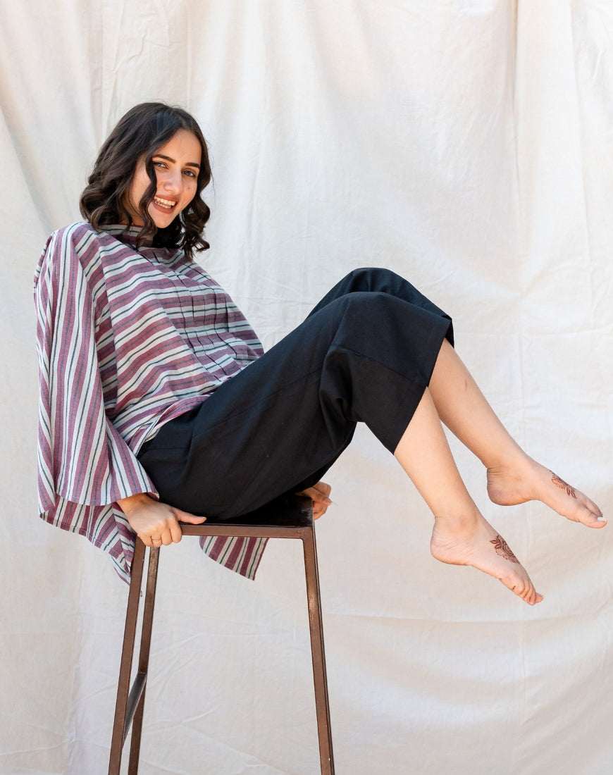 Soft Maroon Kaftaan Top