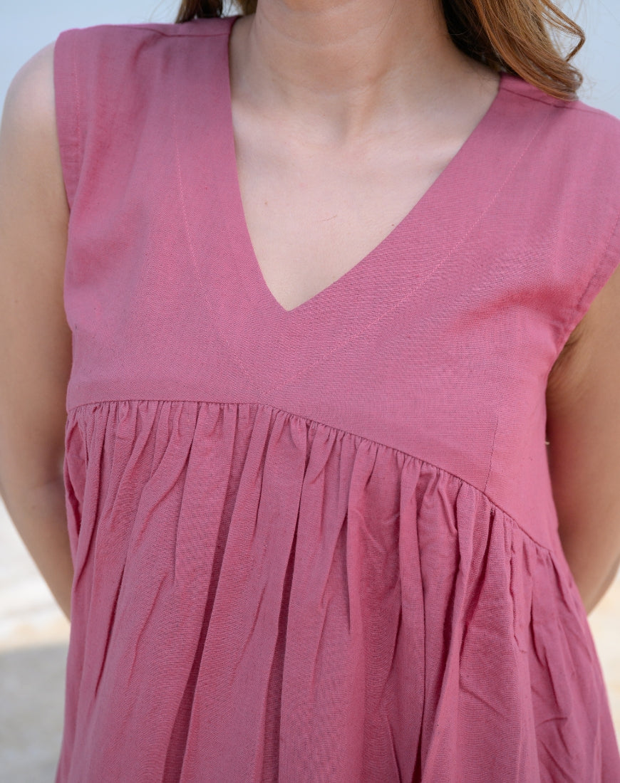 Rooh Afza Tie-Dye Dress