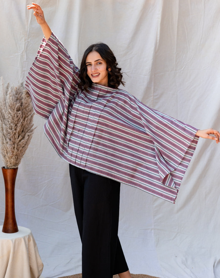 Soft Maroon Kaftaan Top