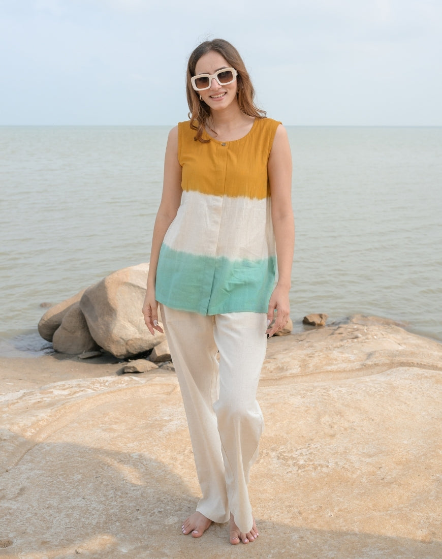 Aam Panna Tie-Dye Top