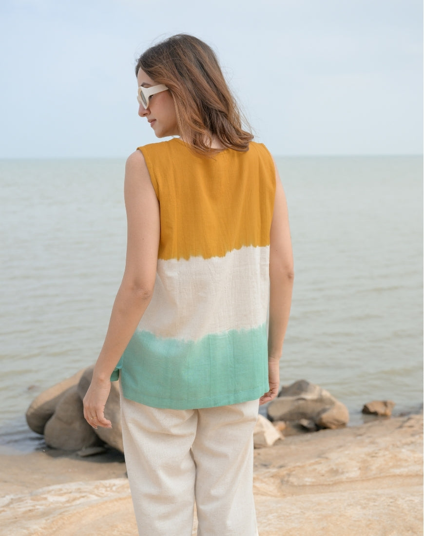 Aam Panna Tie-Dye Top