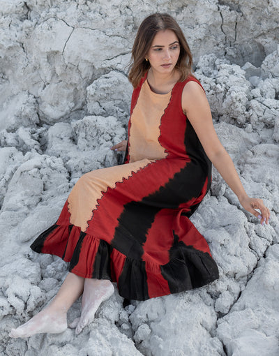 Agni Tie-Dye Dress