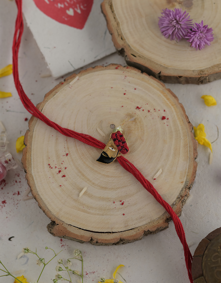 Artsy Metal Bhai Rakhi