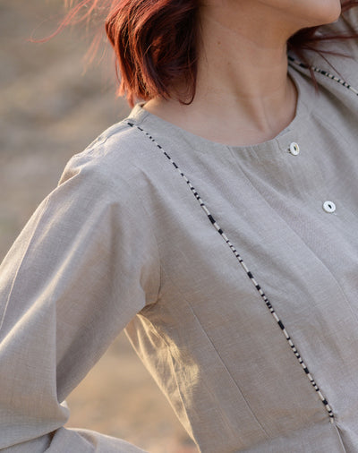 Ash Grey Top