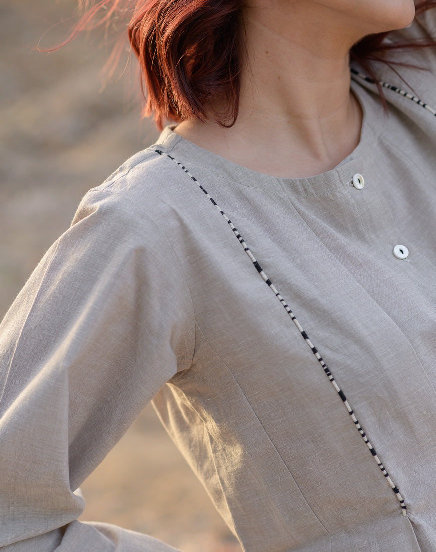 Ash Grey Top