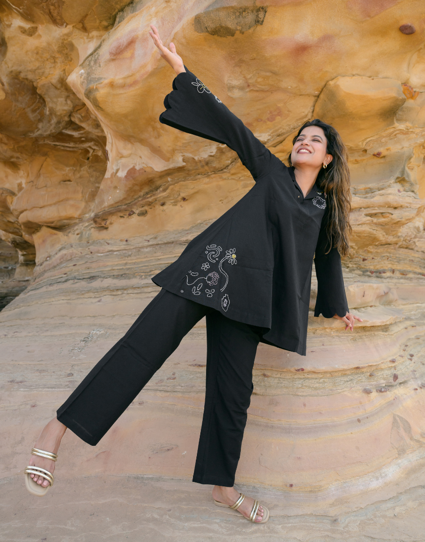 Bitter Black Co-ord Set