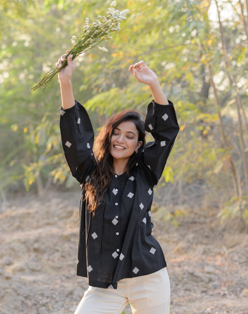 Black Oreo Top