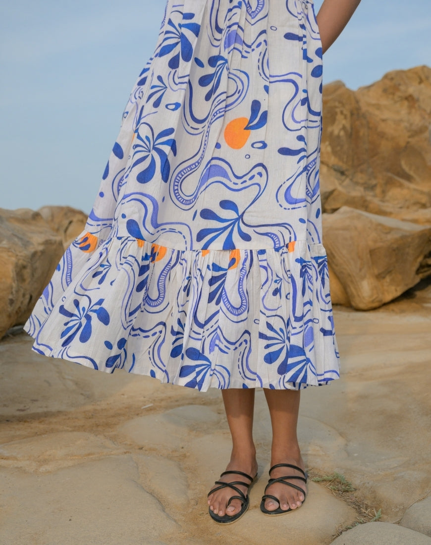 Blue Wave Dress