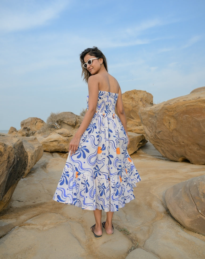 Blue Wave Dress