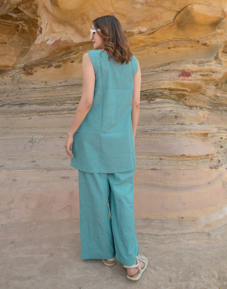 Blue Charm Co-ord Set