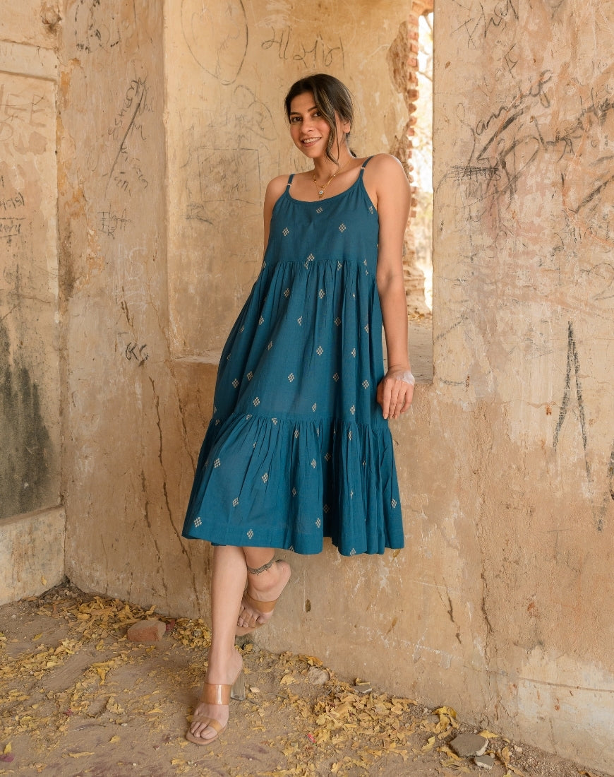 Blue Moon Strappy Dress