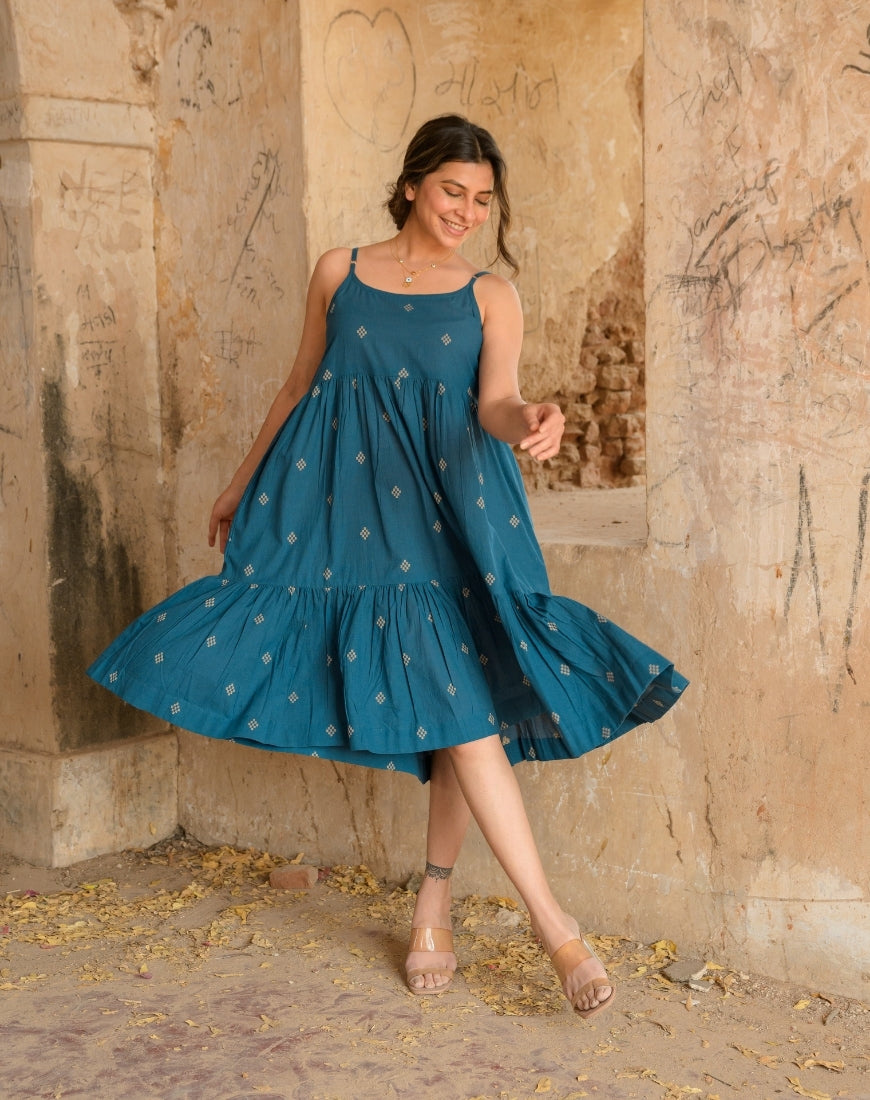 Blue Moon Strappy Dress