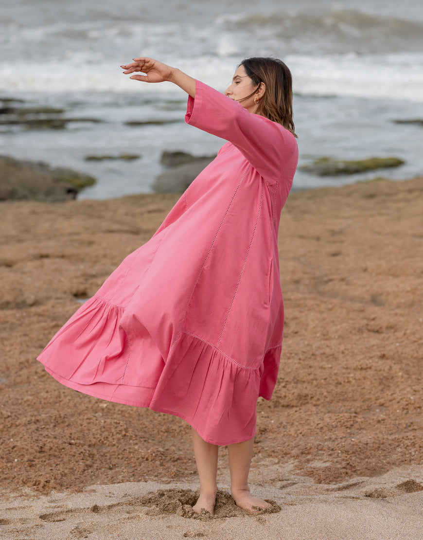 Blush Pink Breeze Dress