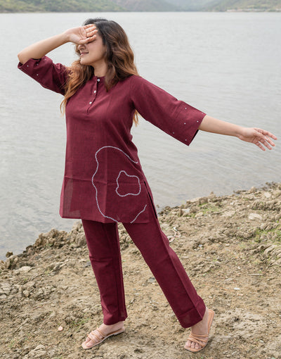Burgundy Berry Co-ord