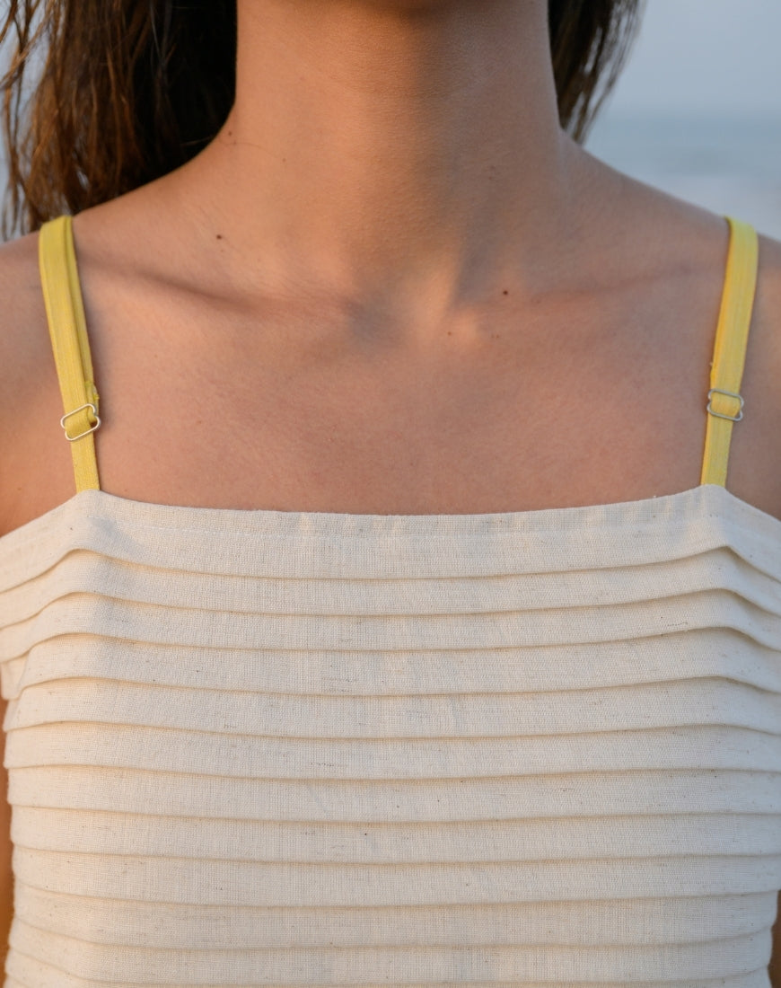 Butterscotch Yellow Dress