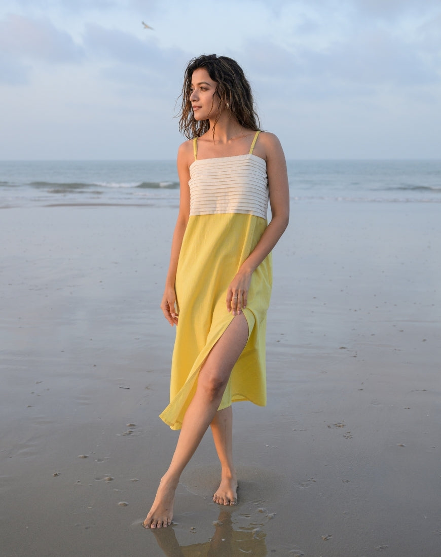 Butterscotch Yellow Dress