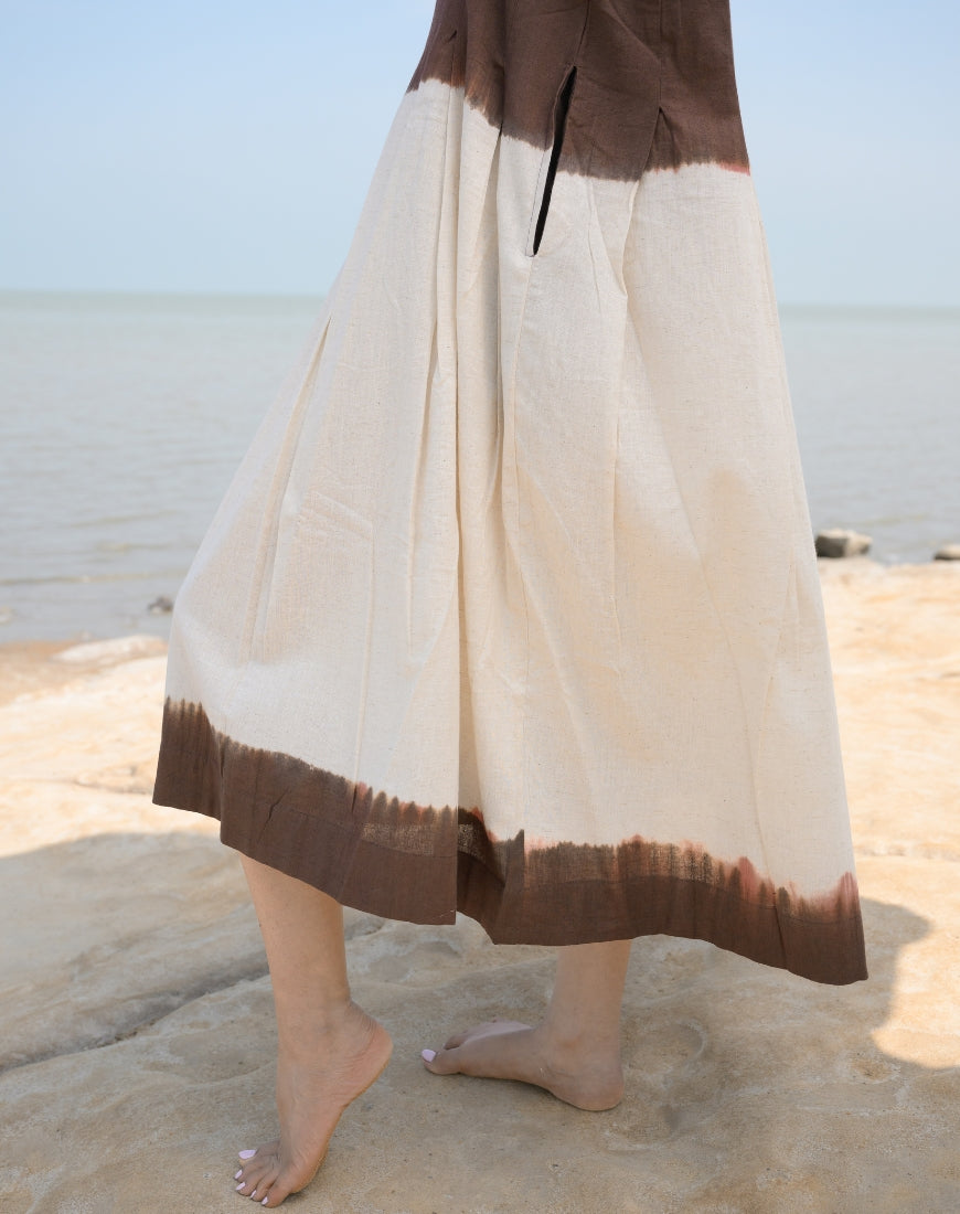 Chocolate Tie-Dye Dress