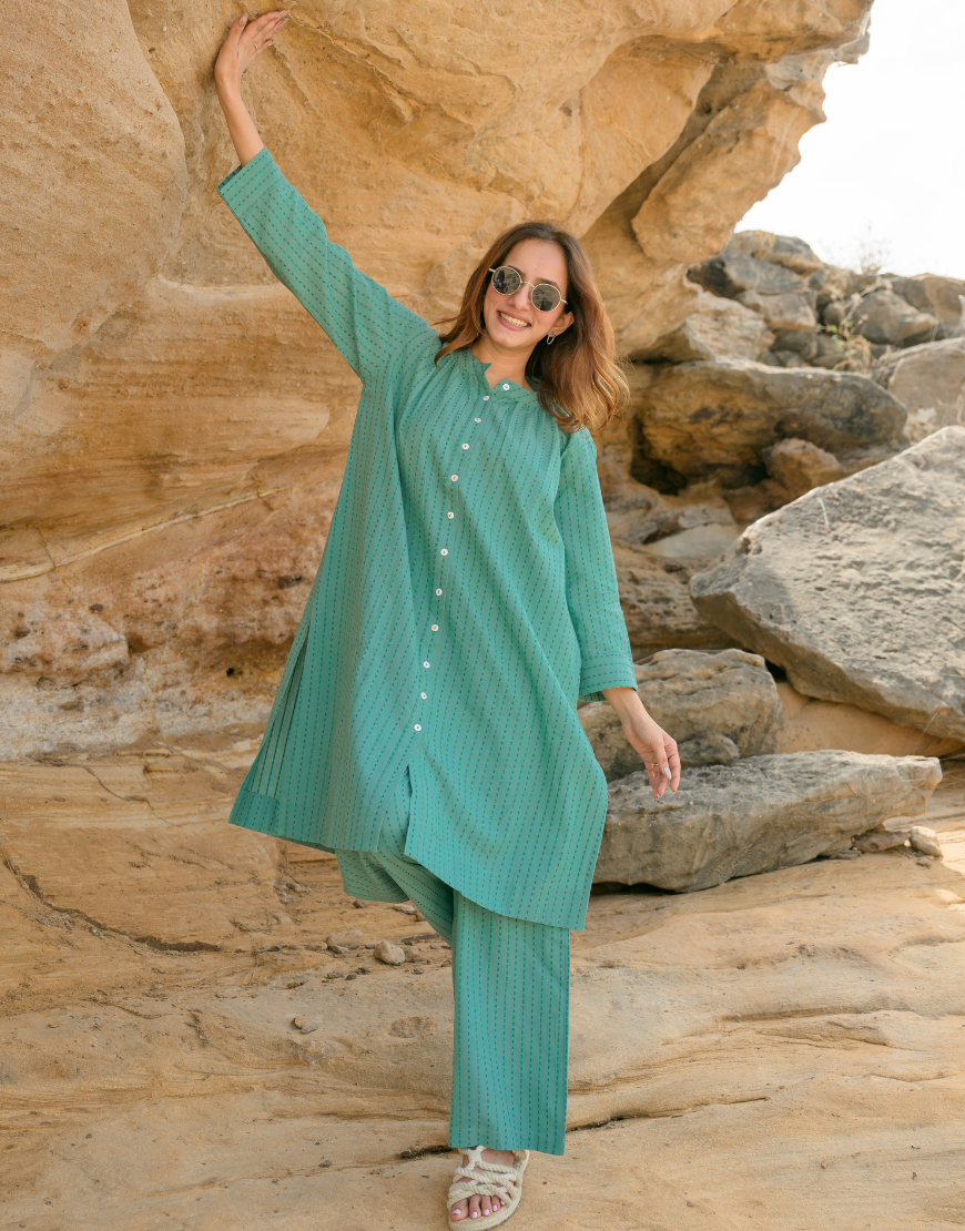 Cool Green Co-ord Set