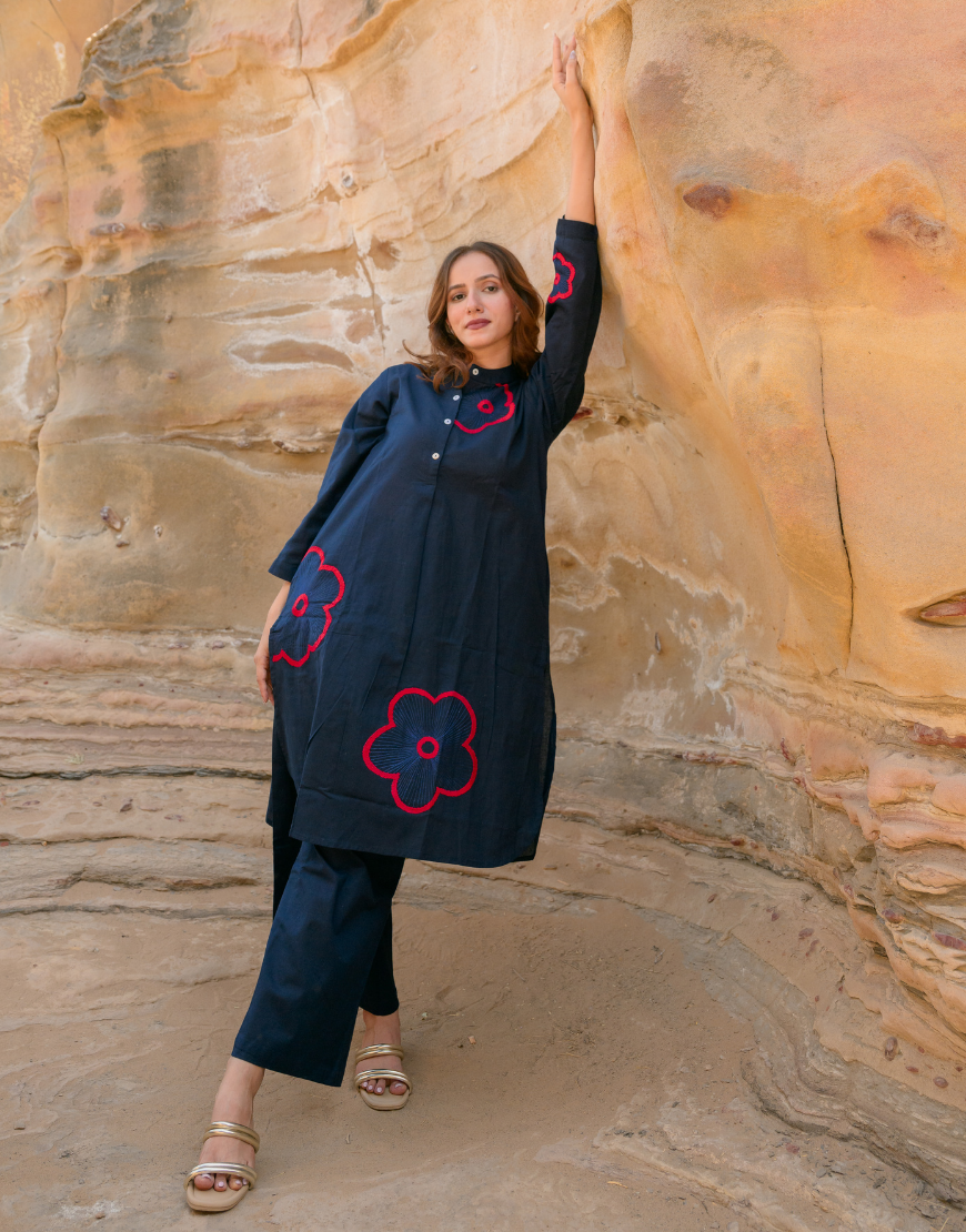 Divine Blue Co-ord Set
