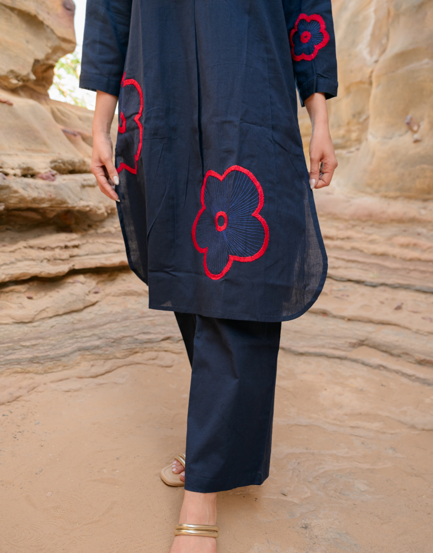 Divine Blue Co-ord Set