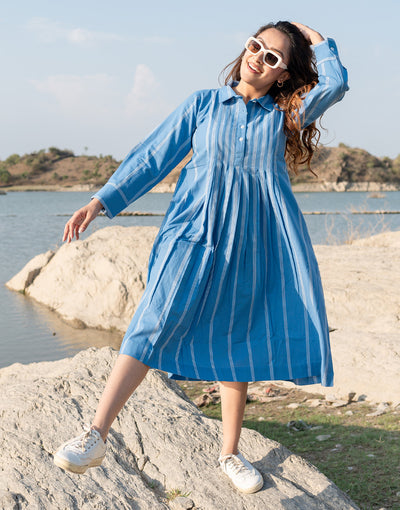 Dolphin Blue Dress
