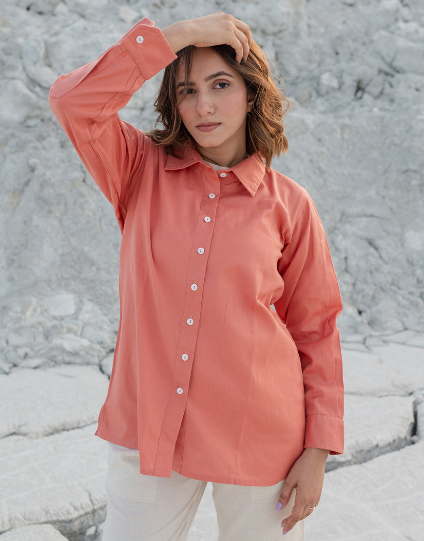 Dusty Peach Shirt