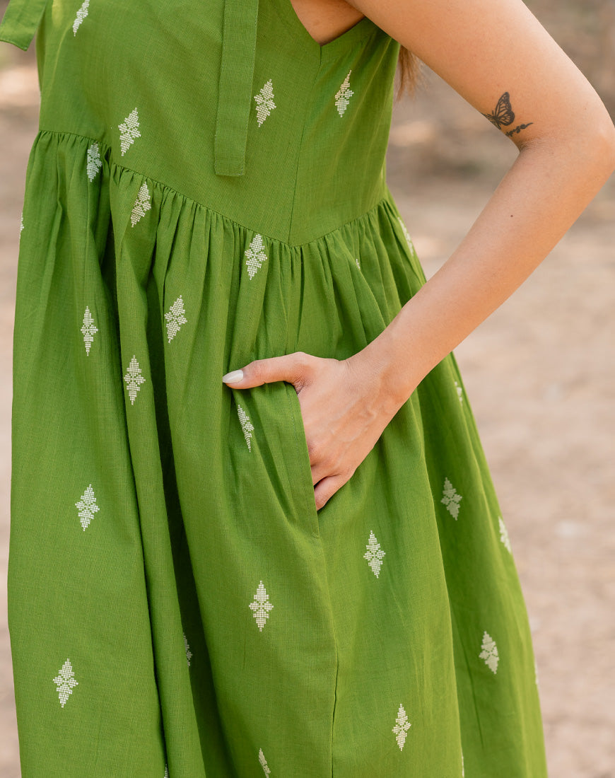 Fresh Green Dress