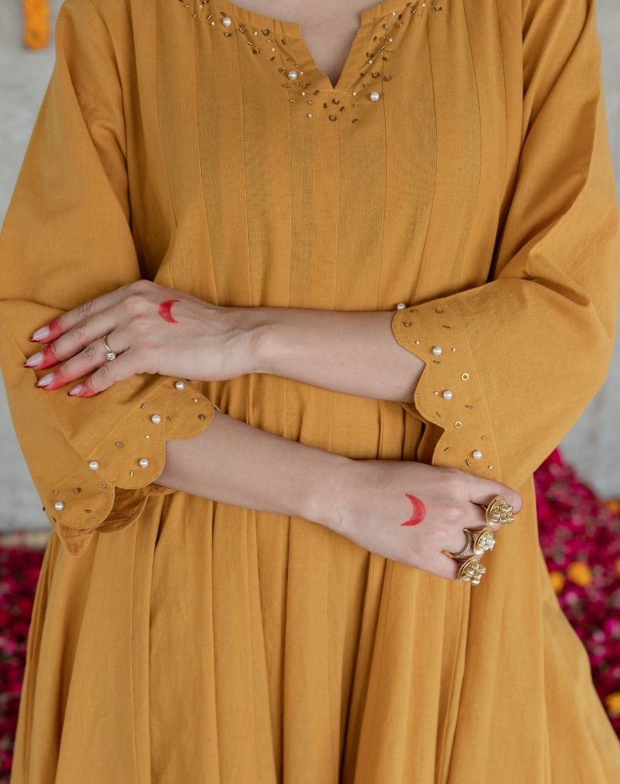 Genda Phool Kurta Set