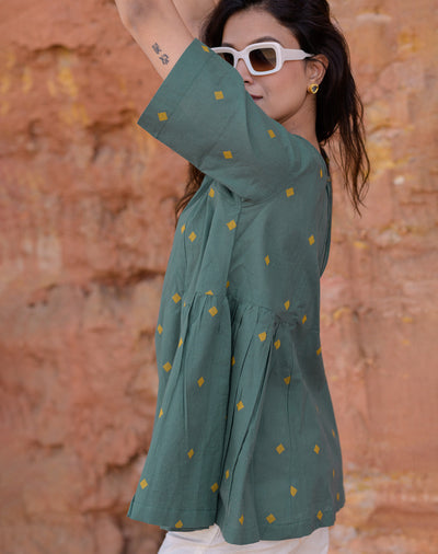 Green Glance Top