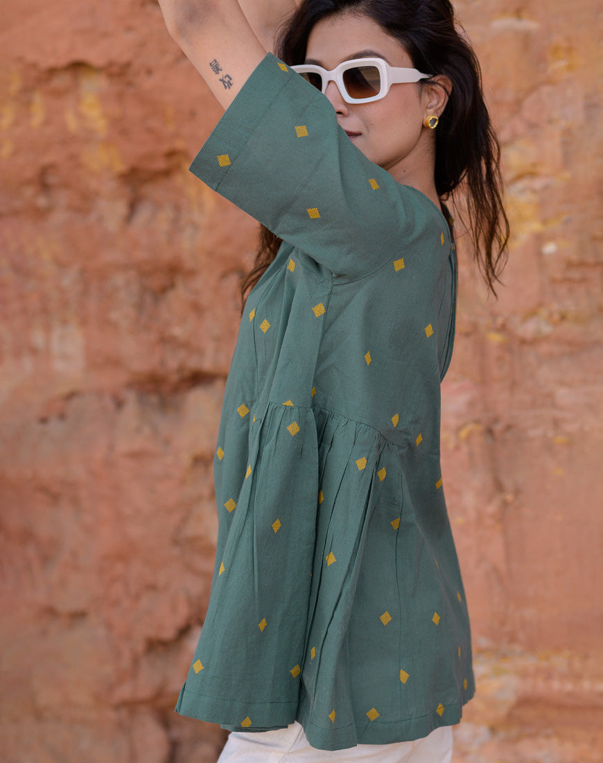 Green Glance Top