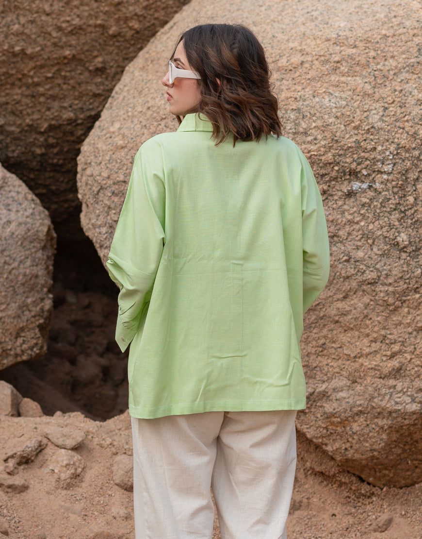 Guava Green  Shirt