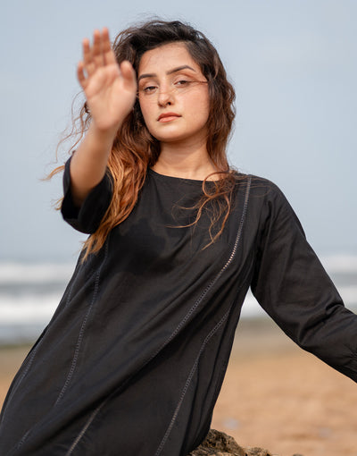 Indian Ink Black Breeze Dress