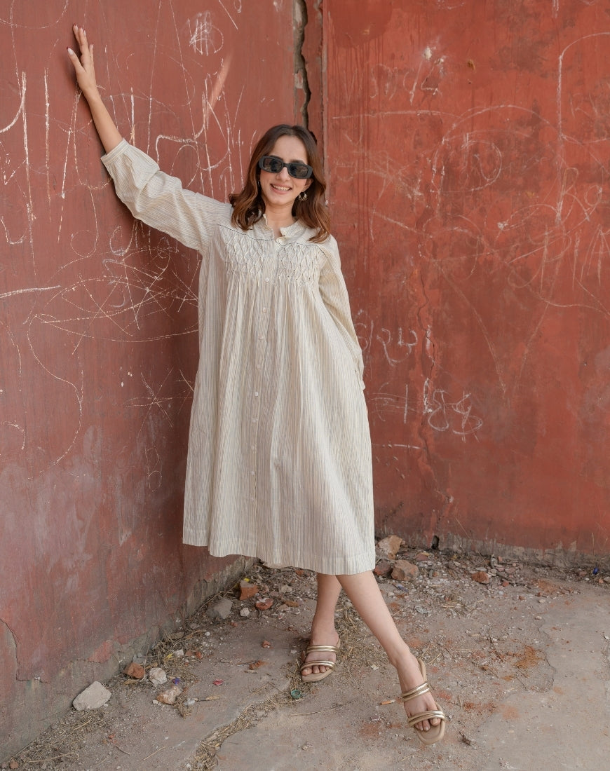 Ivory Ease Dress
